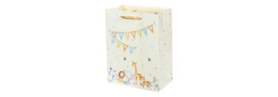 Bolsa de regalo welcome baby animales