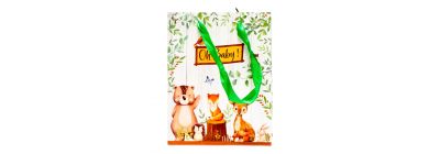 Bolsa de regalo baby shower 18x23cm