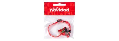 Collar mascota navideño multicolor