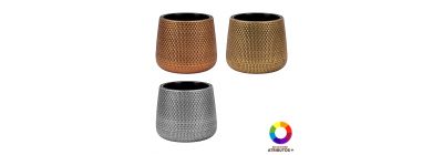 Maceta plástica decorativa