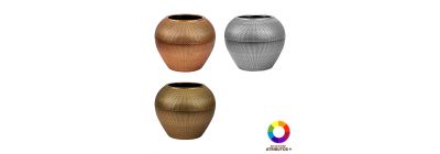 Maceta plástica diseño moderno