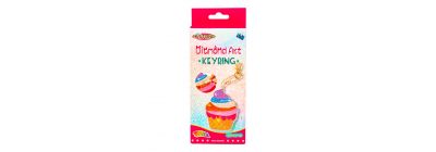 Llavero cupcake con diamantes