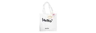 Bolso tela diseño Hello Carita
