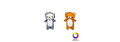 Peluche oso disfraz