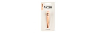 Masajeador facial con relieve oro rosa
