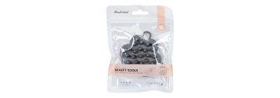 Cepillo silicon paracabello figura flor gris