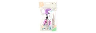 Accesorios para maquillaje 5pzas multicolor