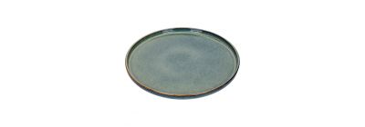 Plato cerámica verde 27cm