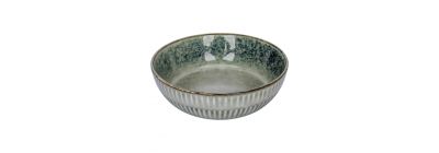 Bowl cerámica gris y azul
