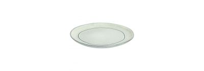 Plato ceramica 8pulg celeste