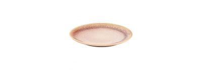 Plato ceramica 105pulg rosado