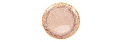 Plato ceramica 8pulg rosado