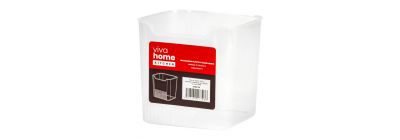 Organizador plastico 1l 117x9x98cm transparente