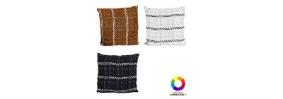 Cojín rayas decorativo y cómodo
