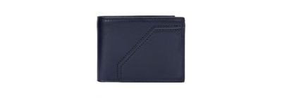 Billetera para hombre costura negro