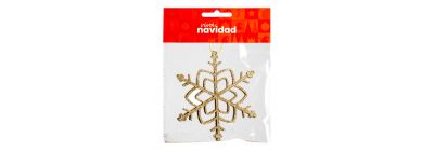 Figura copo nieve escarchado