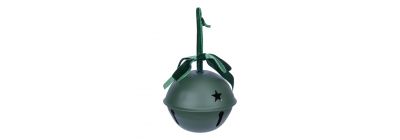 Esfera metálica verde