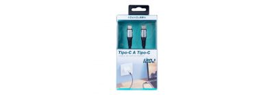 Cable tipo C 120W 200cm