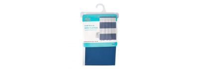 Cortina baño azul PEVA
