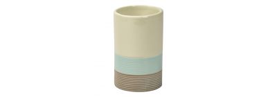 Portacepillos porcelana elegante