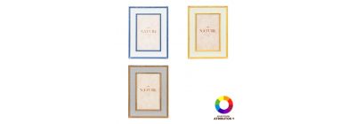 Portarretrato borde madera 4x6