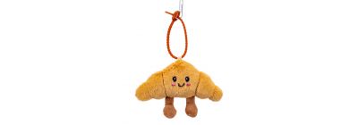 Llavero croissant multicolor