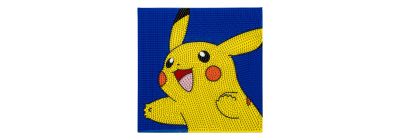 Cuadro diamante Pikachu 20x20cm