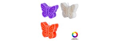 Vela figura mariposa aromática