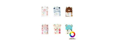 Set toalla paño bebé bordado