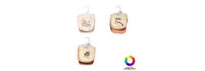 Babero bebé estampado surtido