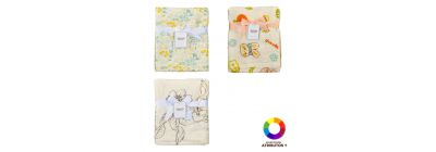 Manta bebé estampado surtido
