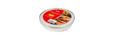 Bandeja redonda aluminio 450ml