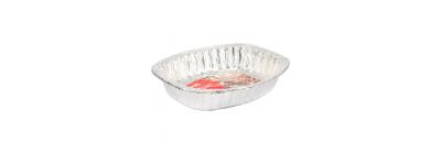 Bandeja ovalada aluminio 7600ml