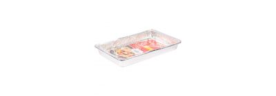 Set 2 bandejas aluminio 1800ml