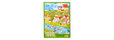 Rompecabezas paisaje cómodo