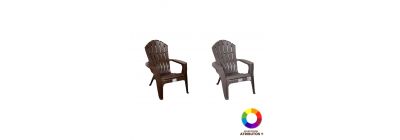 Silla plástica con brazos