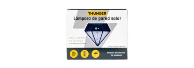 Lámpara solar para pared