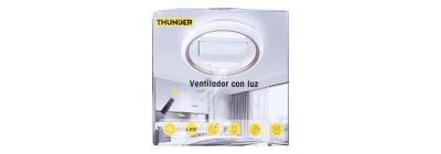 Ventilador techo con lámpara