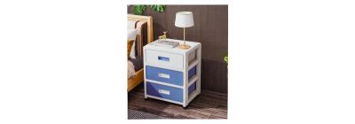 Gavetero plástico 3 niveles compacto