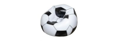 Sillón inflable balón fútbol