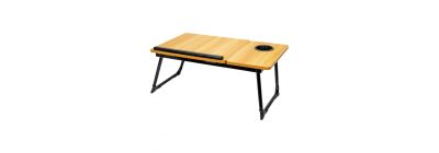 Mesa ajustable metálica madera