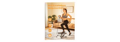 Mini máquina elíptica compacta