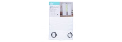 Cortina blanca blackout 137x229 cm