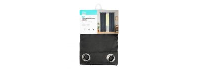 Cortina blackout negro