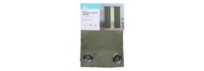 Cortina blackout verde