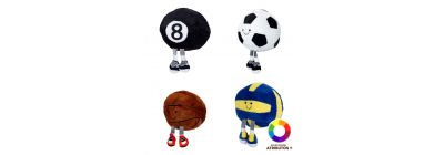 Peluche balón surtido