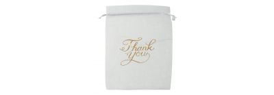 Bolsa organza Thank You