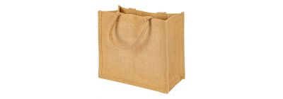 Bolsa yute marrón resistente