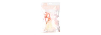 Accesorio para baño 4pzas rosado+blanco