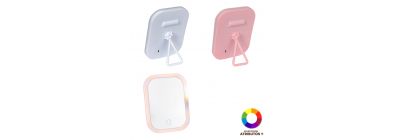 Espejo cuadrado con luz